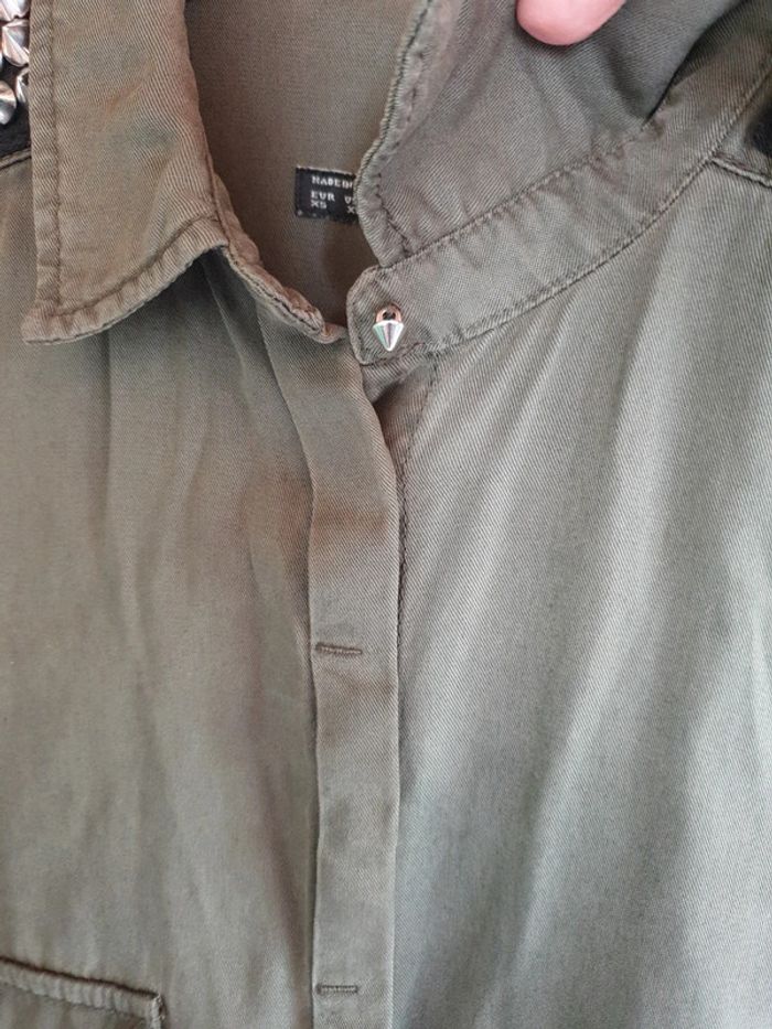 Chemise type militaire à picots - photo numéro 5