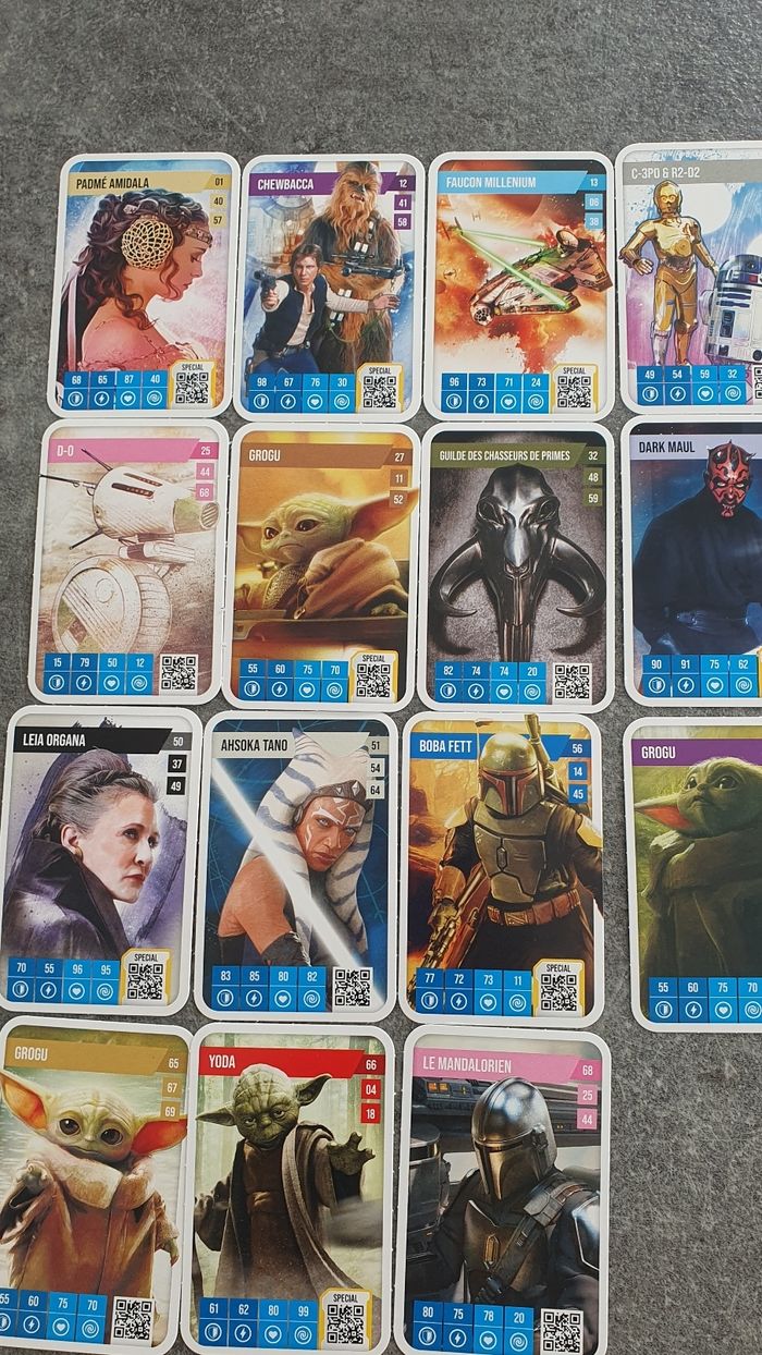 Cartes Star Wars Auchan - photo numéro 2