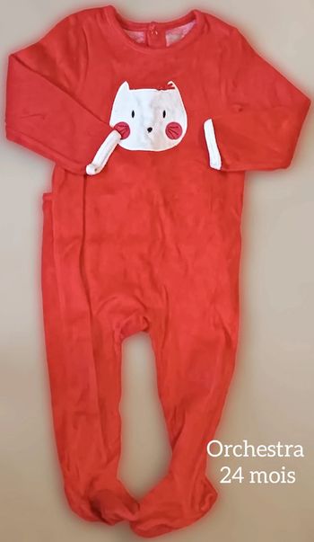 3 pyjamas / grenouillères/ dors bien Orchestra absorba