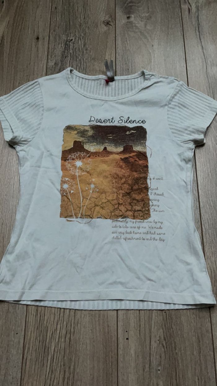 Tee-shirt blanc Orchestra 6 ans