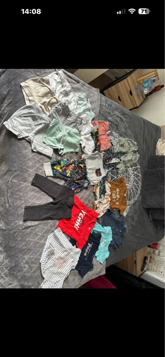 Lot de vêtements garçon 9 mois - photo numéro 9