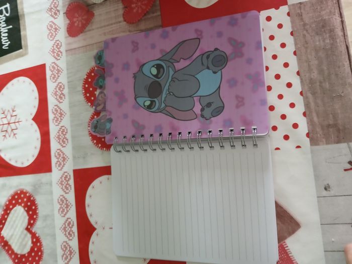 Cahier notebook A5 Stitch et Angel neuf Neuf sans étiquette·Stitch - photo numéro 2