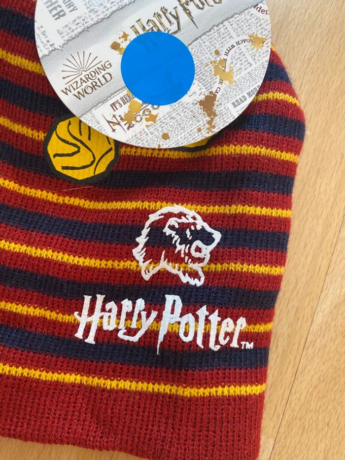 Ensemble bonnet et gants Harry Potter taille 52 cm - photo numéro 3