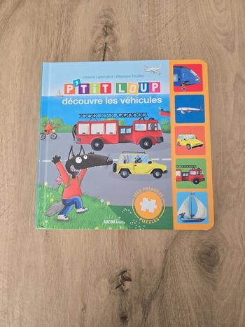 Livre puzzle p'tit loup