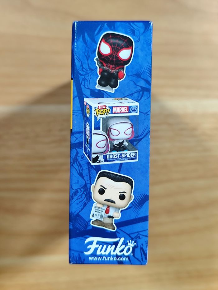 Bitty Pop! Marvel Spider-Man - Pack 4 Figurines (Miles Morales, Ghost-Spider, Spider-Man 2099, Spider-Man) CHASE Edition ! - photo numéro 6