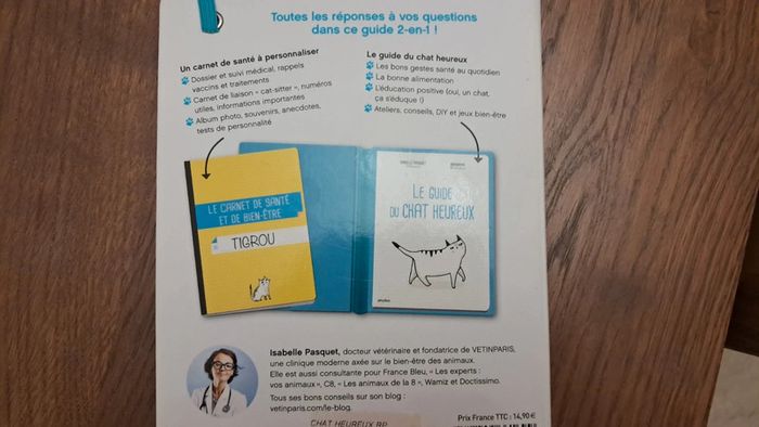 Rendre son chat heureux carnet de santé et livre - photo numéro 4