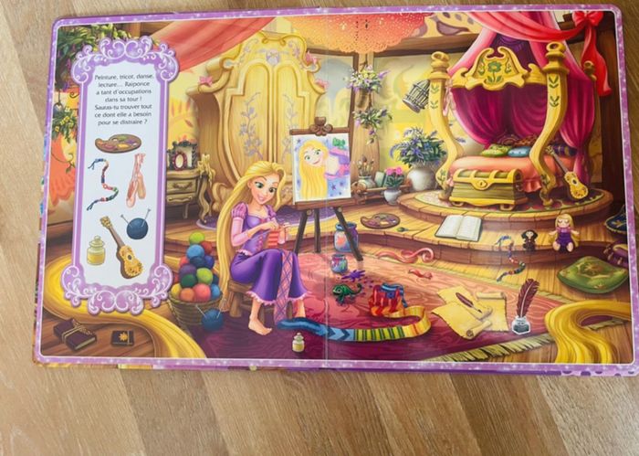 Grand livre cherche et trouve Disney princesse - photo numéro 4