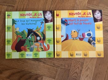 Lot de 2 livres avec CD Bientôt, je lis avec Marlène Jobert