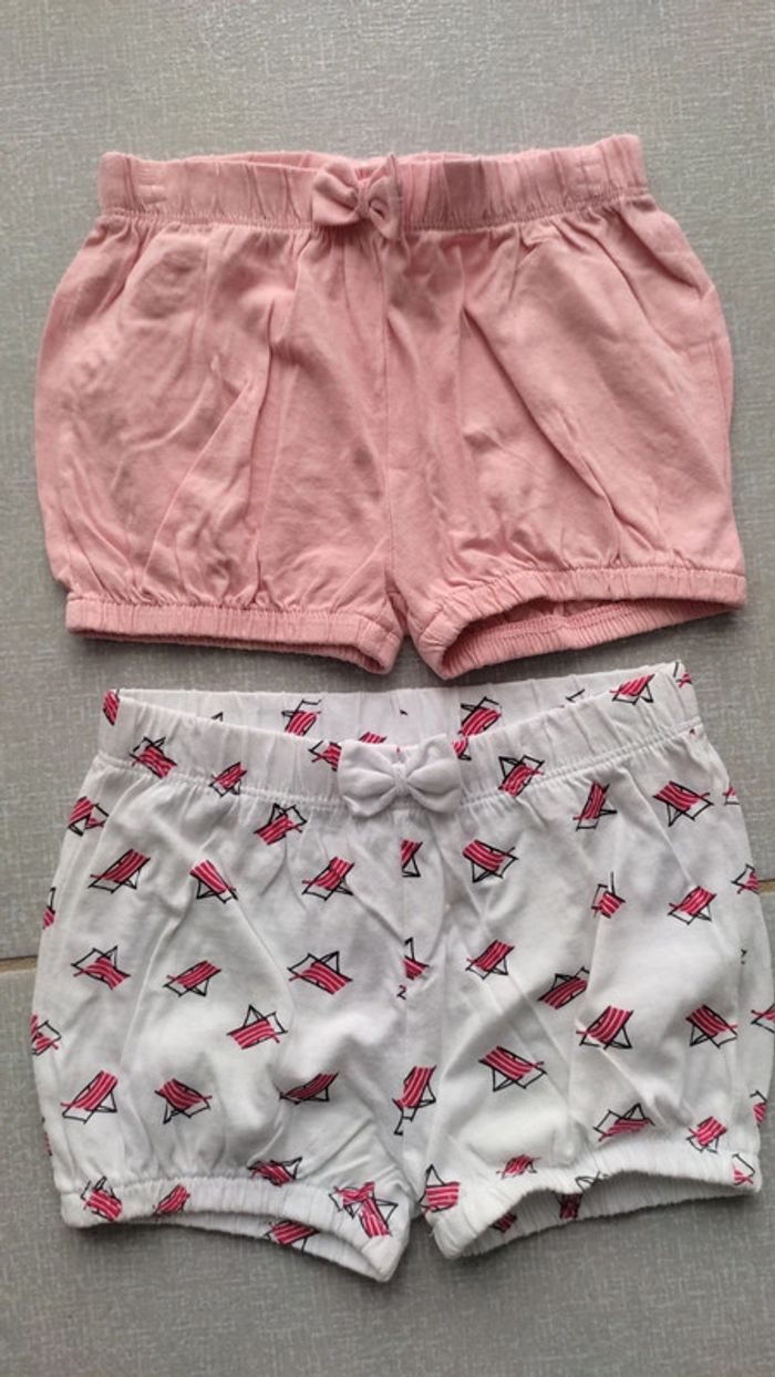 Lot de 2 shorts Kiabi T.18 M