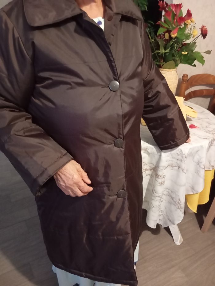 Manteau marron Balmain taille 38 M - photo numéro 8