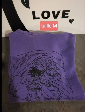 Sweat à capuche dragon ball