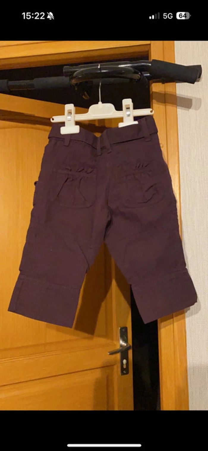 Pantacourt violet 4 ans TAO - photo numéro 2