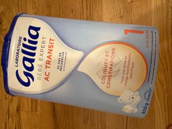 Lait Gallia AC transit 1er âge