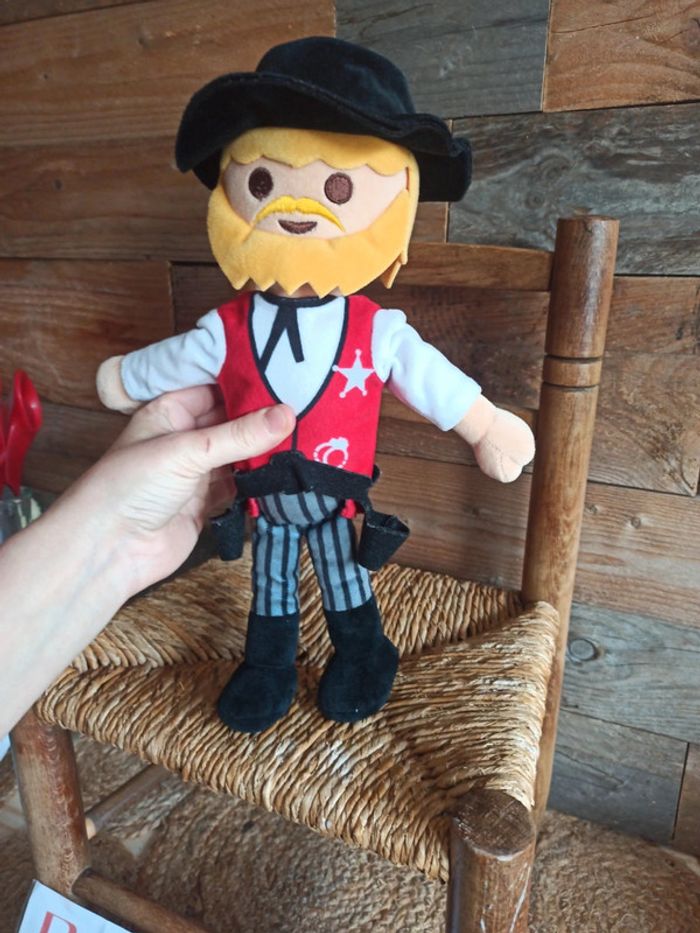 Peluche Playmobil Sheriff tbe - photo numéro 3