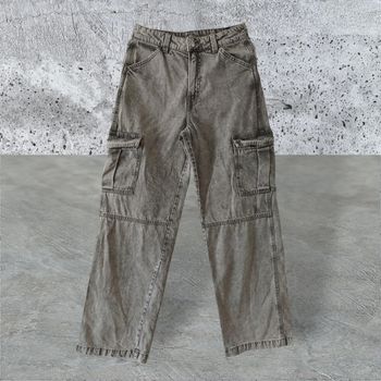 Jean large femme T36 H&M