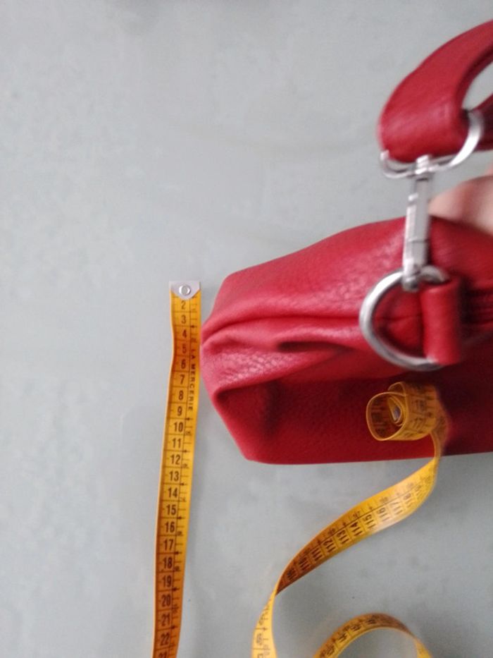 Sac rouge Eram bandoulière. - photo numéro 6