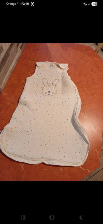 Gigoteuse bébé taille 0 / 6 mois