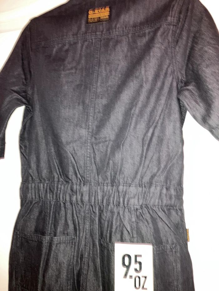 Superbe Combinaison d’été jean G star femme manche courte denim noir 36 - photo numéro 16