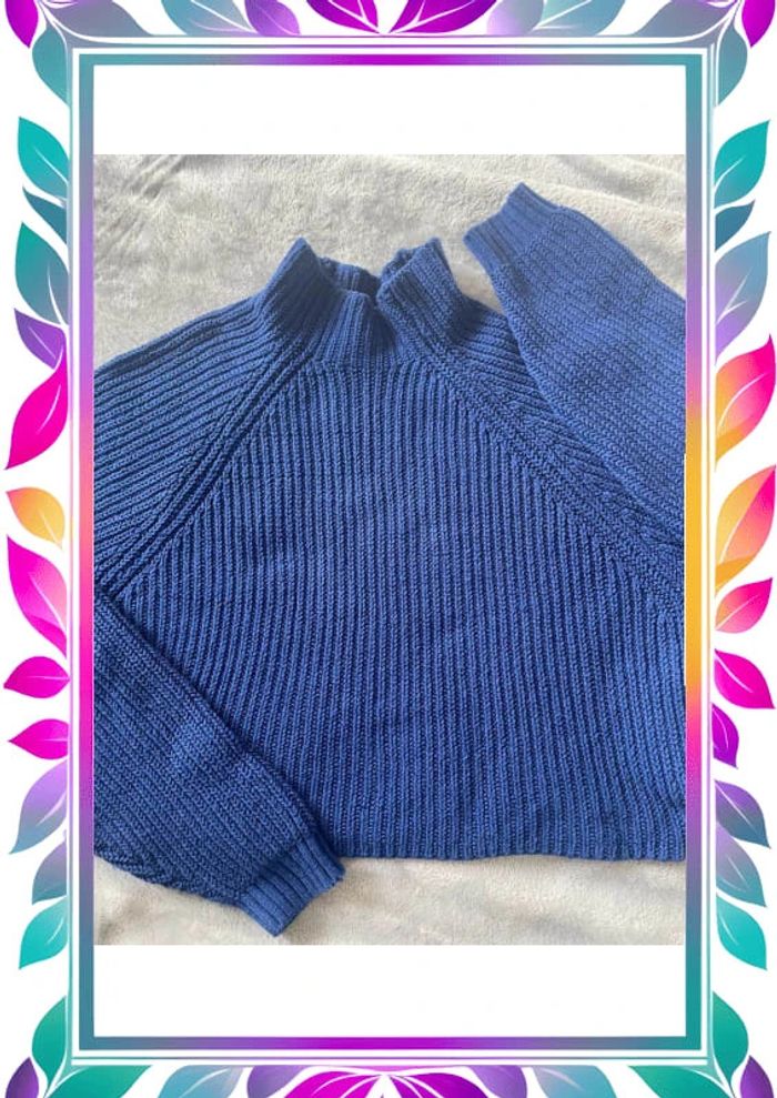 Pull bleu « Hollister » XS - photo numéro 4