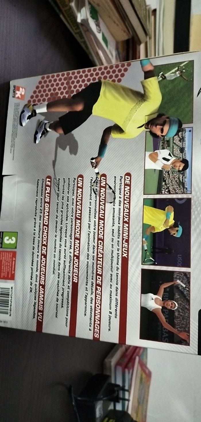 Top spin 4 + 2 raquettes - photo numéro 2