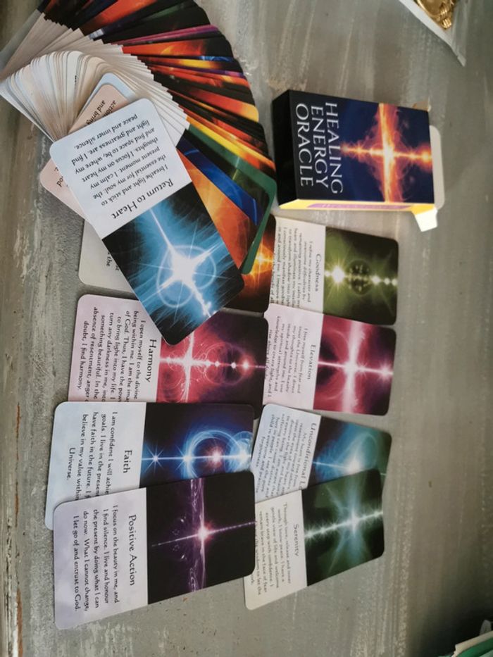Cartes healing energy oracle