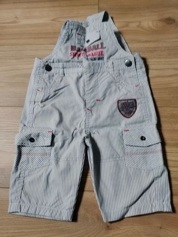 Salopette short