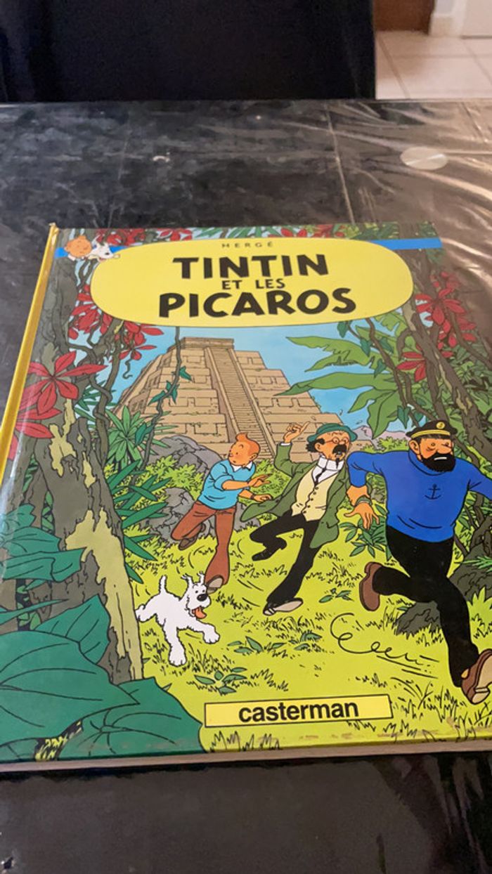 Bande dessinée tintin et les picaros