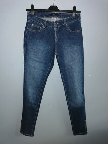 Jeans bas zippés, la redoute, 36 (mesures données