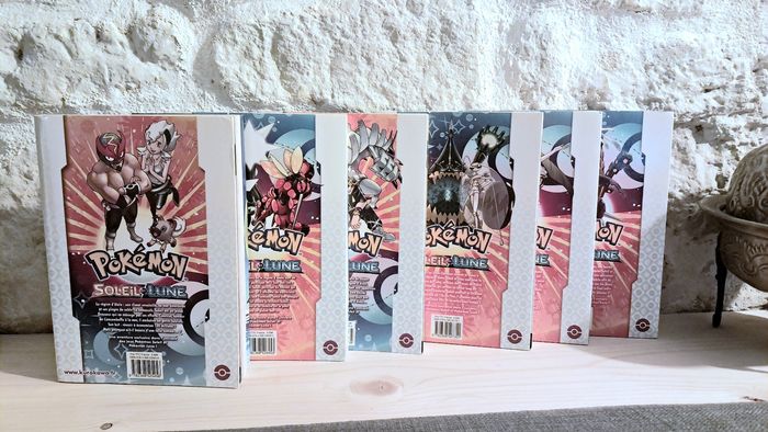 Lot mangas Pokémon Soleil & Lune – Tomes 1 à 6 – Très bon état - photo numéro 4