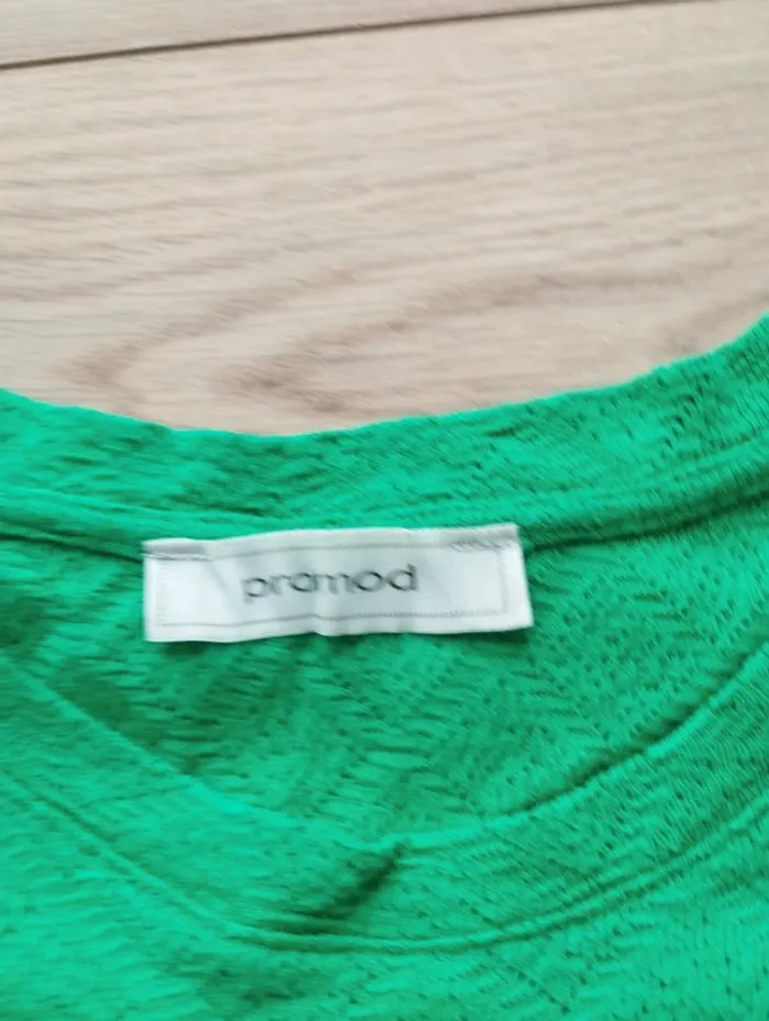 Tee shirt vert Promod 36 - photo numéro 6