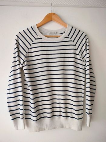 Sweat marin Bershka taille S