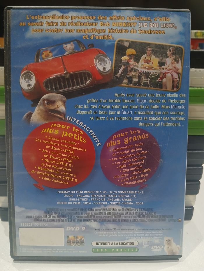 DVD Stuart little - photo numéro 2