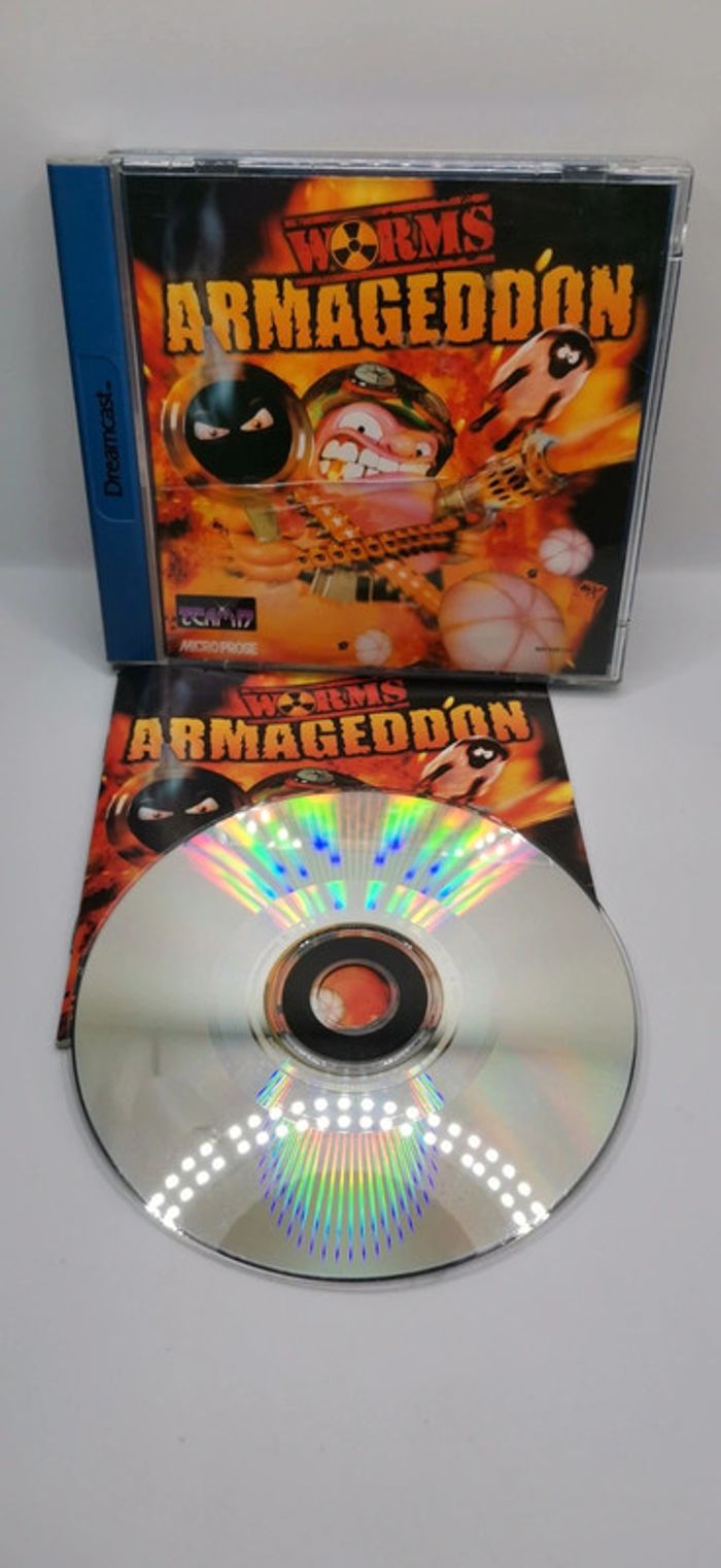 Jeux dreamcast worms edition Armageddon - photo numéro 7