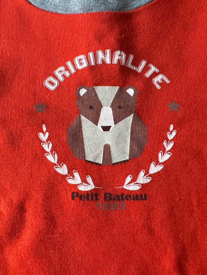 Haut Petit Bateau garçon 3 mois - photo numéro 2