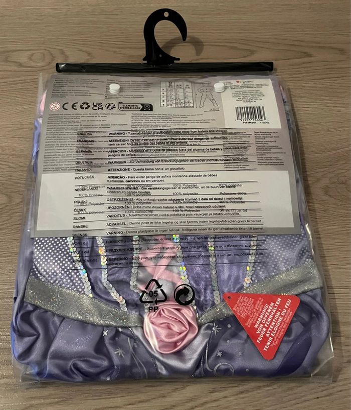 Costume Disney (robe ),Rapunzel,5/6 ans - photo numéro 2