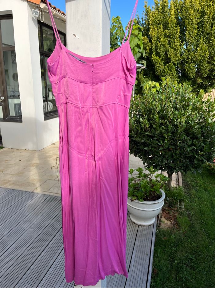 Robe longue rose - photo numéro 3