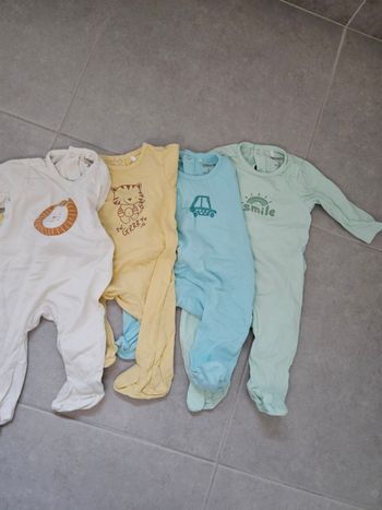 Lot pyjama coton 3M