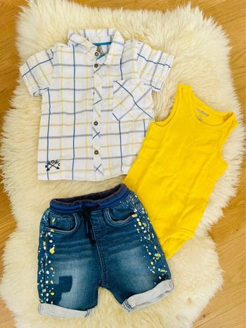 Short et chemise bébé