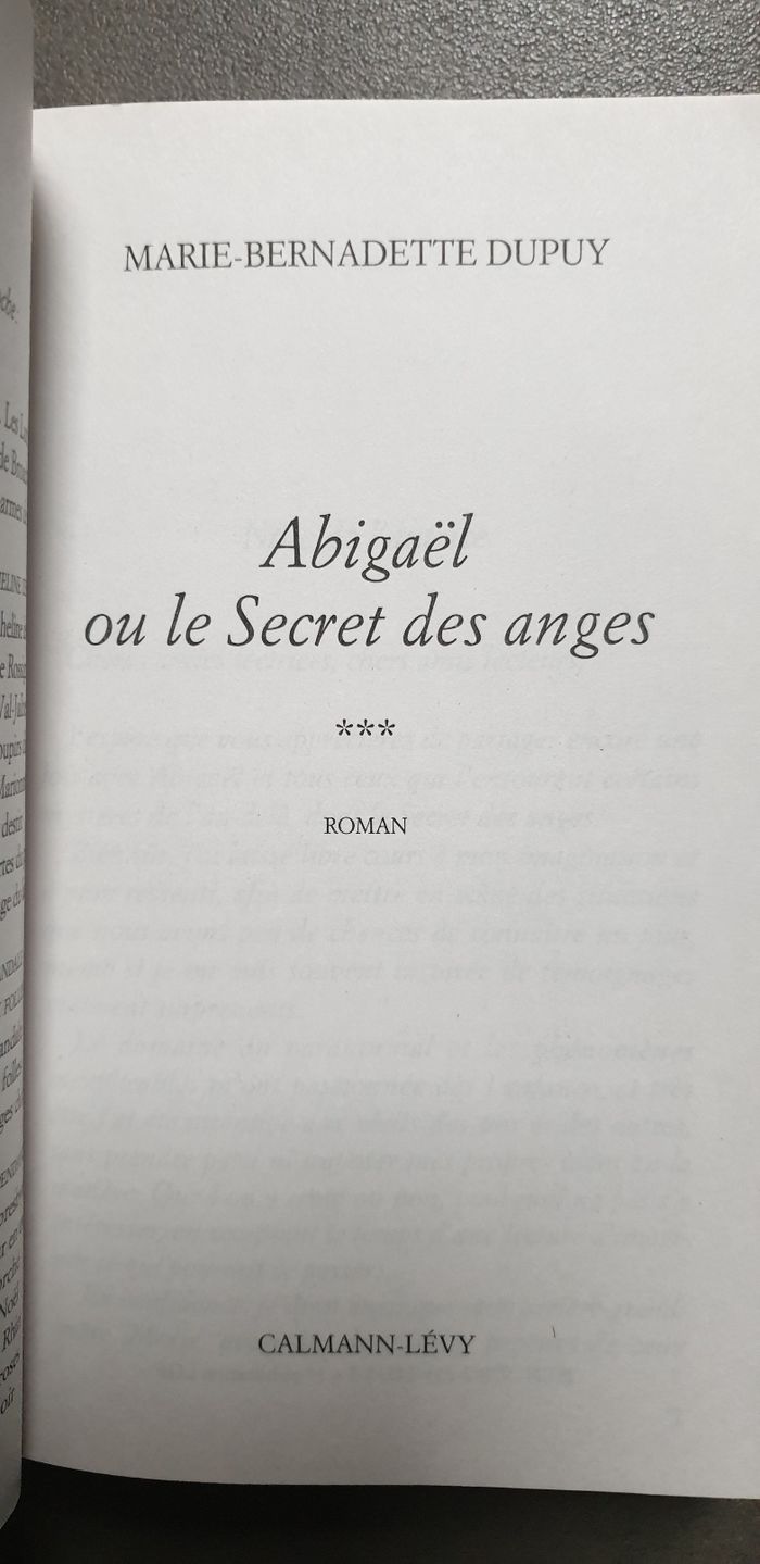 Série complète "ABIGAËL" – Marie-Bernadette Dupuy – LIVRES NEUFS 📚 - photo numéro 7