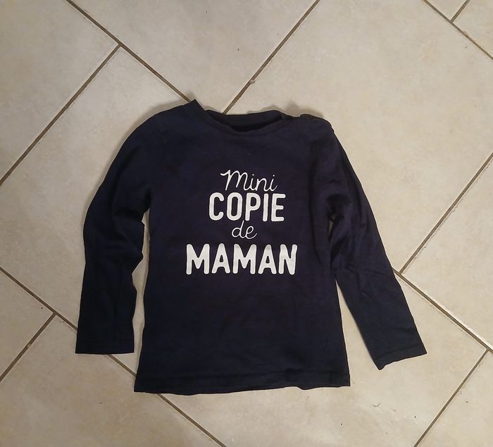 T-shirt manches longues 4ans 104cm