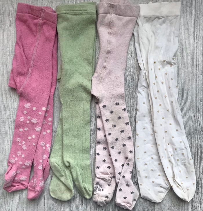 Lot 4 collants 9/12 mois