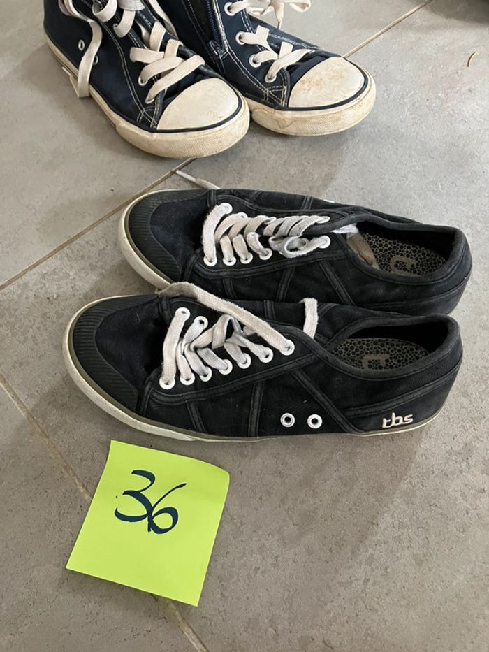 Lot 35 / 36 chaussures fille - photo numéro 7