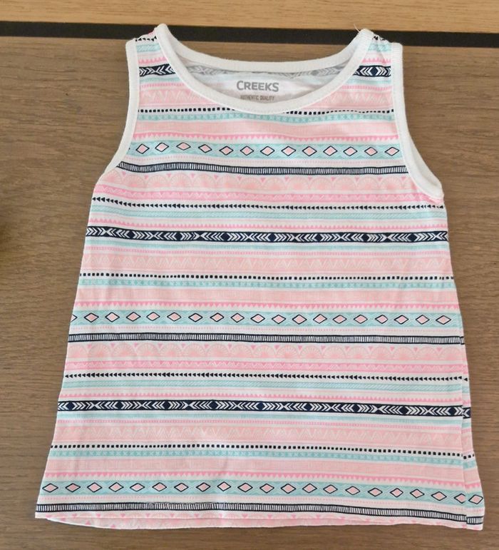 Debardeur creeks comme neuf 18 mois