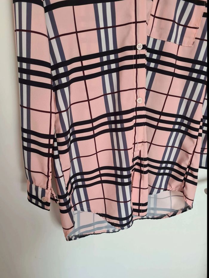 Chemise longue / robe chemise taille36 38 - photo numéro 3