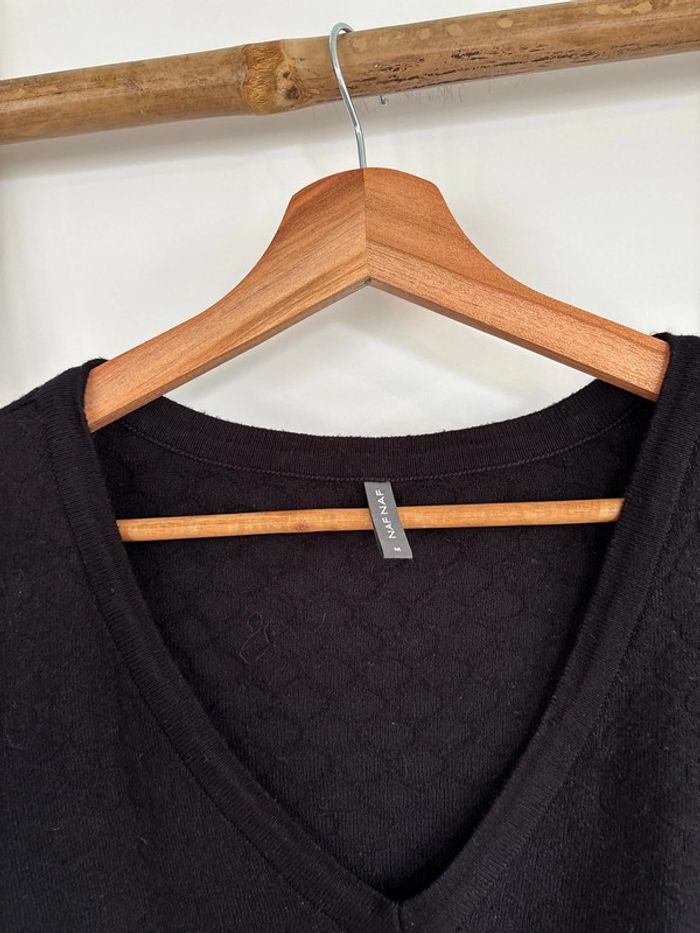 Pull noir naf naf - photo numéro 4