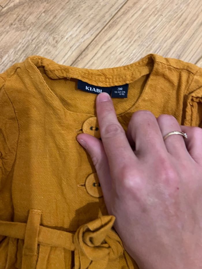 Robe fille 3 mois kiabi - photo numéro 3