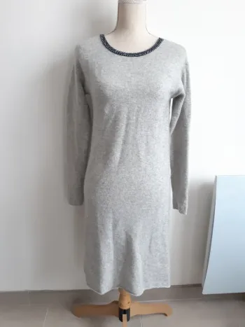 Robe pull grise EDC T34