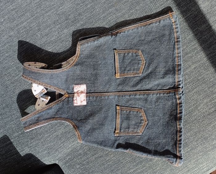Robe en jeans 6 mois petit bateau - photo numéro 2