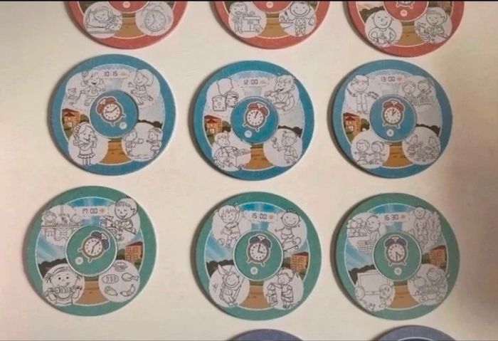 Jeu J’apprends à lire l’heure très bon état à partir de 5 ans - photo numéro 6