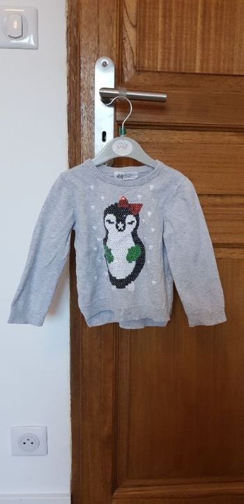 Pull fille 1ans1/2-2ans